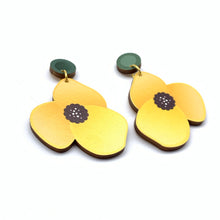 Load image into Gallery viewer, Perfectly Poppy Dangles